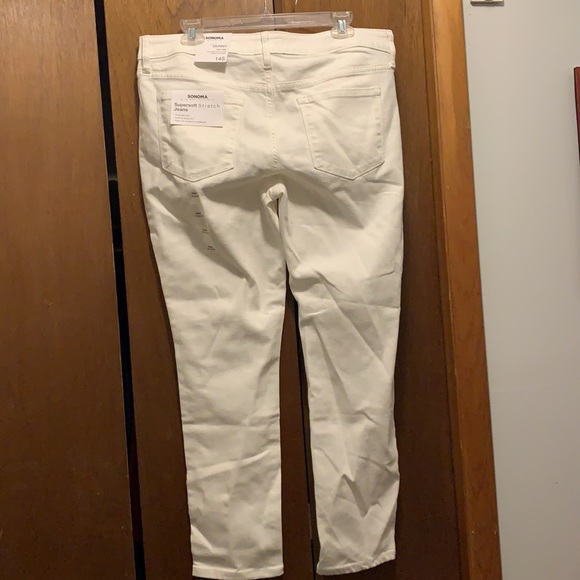 New with tags White denim slacks. - Picture 3 of 7